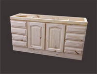 Bajomesada con doble cajonera